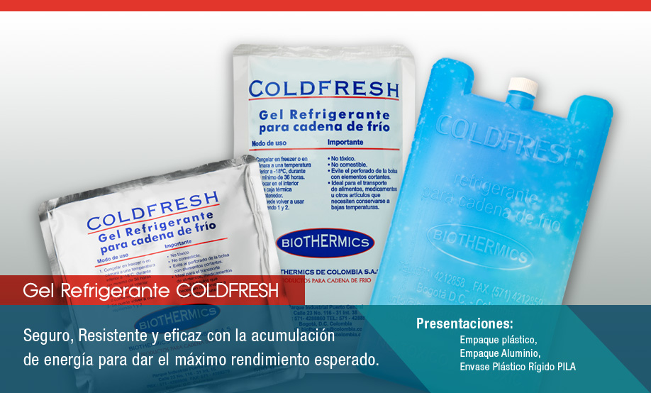 Gel refrigerante COLDFRESH - Biothermics